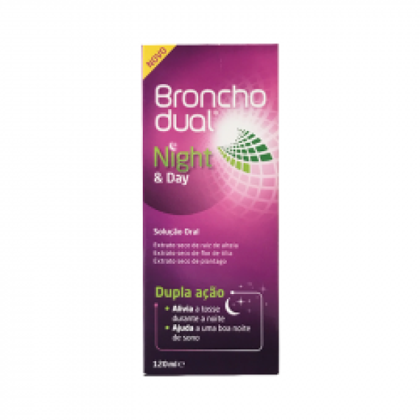 Bronchodual Night & Day , (12.5 mg + 9.09 mg + 10 mg)/ml <mark>F</mark>rasco 120 ml Sol oral