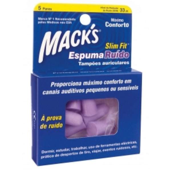 Mack S Esp Ruido Tampao Oto Slim <mark>F</mark>it X 5