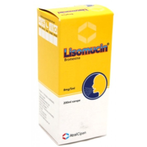 Lisomucin, 1,6 mg/mL-200mL x 1 xar mL