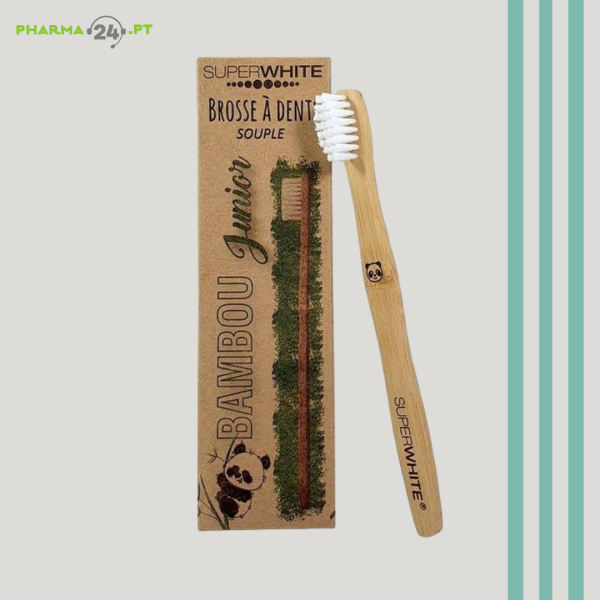 SuperWhite Bambou Junior Escova de dentes, Caixa 1Unidade(s) Bambu