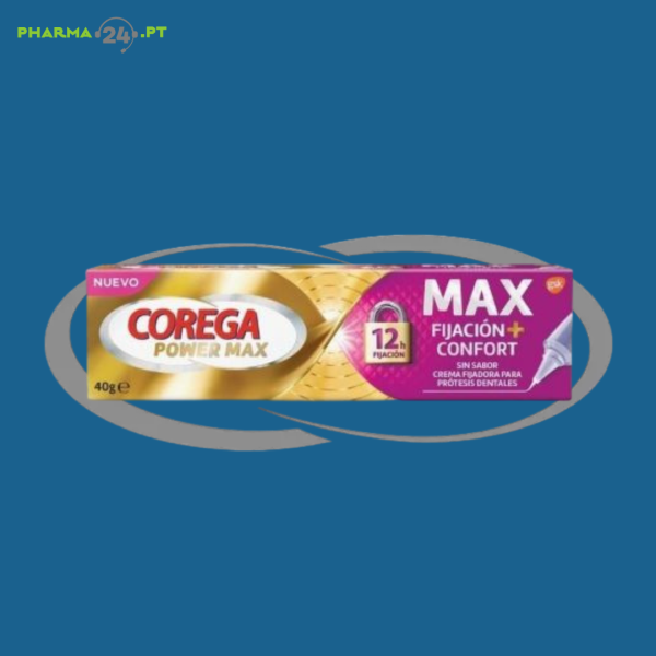 Corega Max Fix+Conf Cr Fix Prot Dent40g,