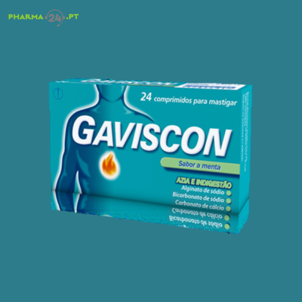 Gaviscon, 250/133,5/80 mg x 24 comp mast