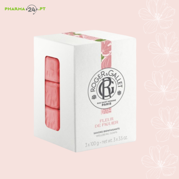R&G Sabonete Perfumado Fleur Figuier (Caixa de Viagem) 3x100gr