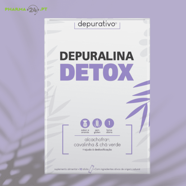Depuralina Detox Stick X10,   pó sol oral saq